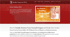 Desktop Screenshot of foresthillstoenailfungus.com